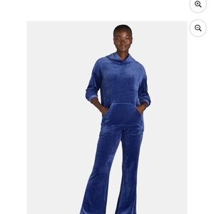 Velour Women's Flare Jumpsuit